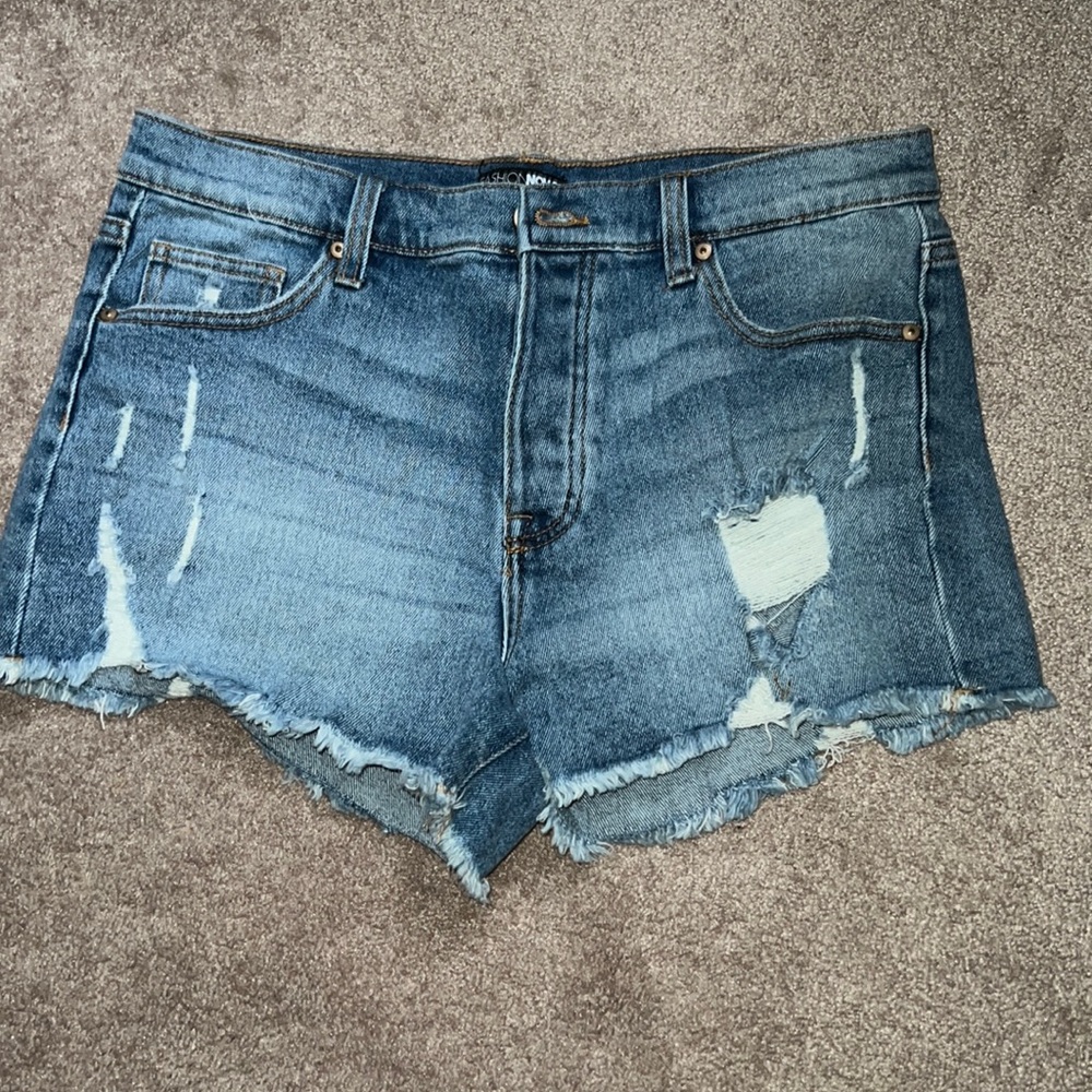 The Story Continues Distressed Denim